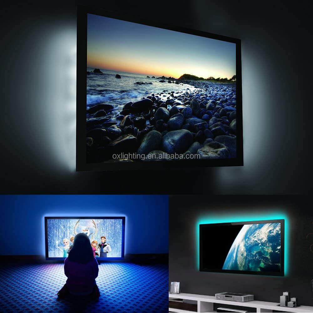 5m RGB LED Strip with Remote – 16 Colors, IP65