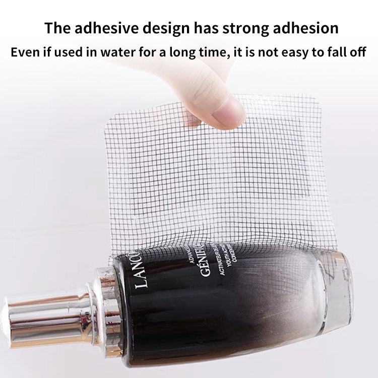 Shower Drain Cover Hair Catcher – Disposable Mesh Sticker