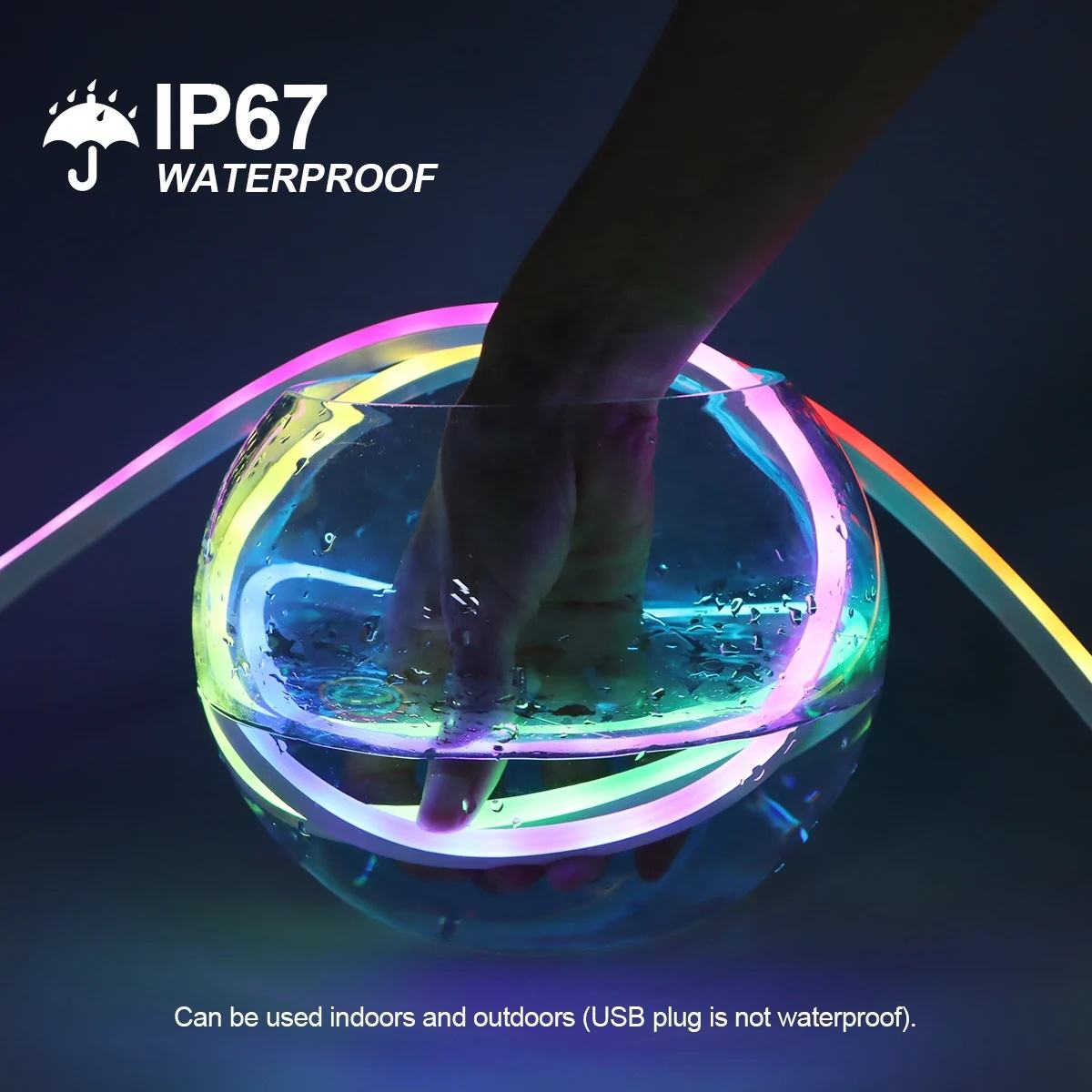 Flexible Neon LED Strip Light 12V Waterproof