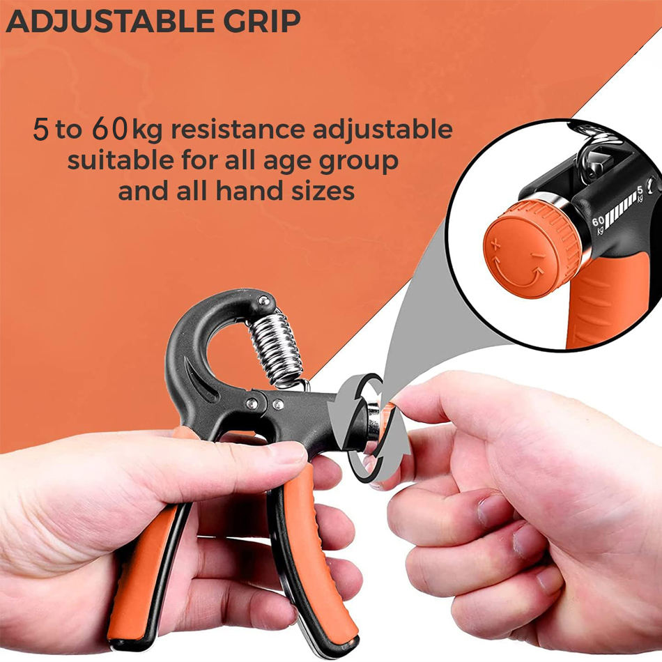 Adjustable Hand Gripper | Grip Strength & Forearm Trainer