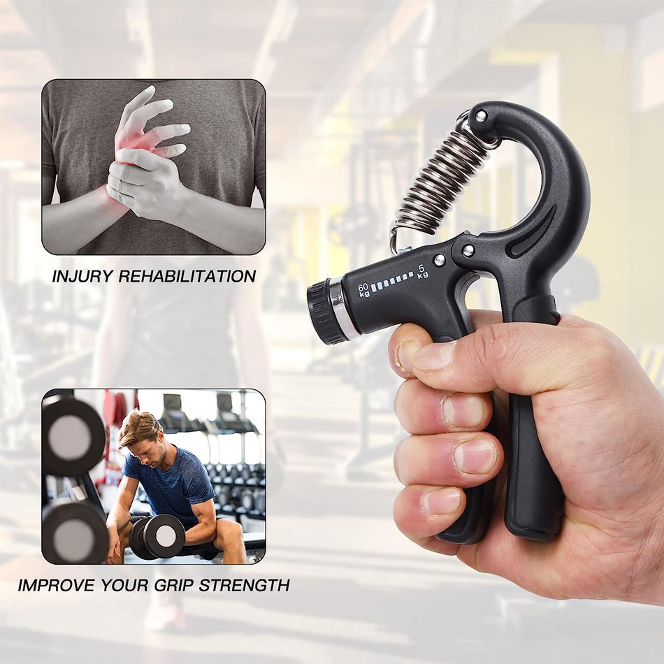 Adjustable Hand Gripper | Grip Strength & Forearm Trainer (Copy)