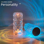Crystal LED Humidifier Lamp | Portable USB Air Humidifier & Aroma Diffuser
