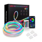 5m RGB Neon LED Strip | App & Remote Controlled Waterproof Flexible Rope Light