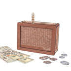 Umrah Saving Box – Wooden 280-Day Islamic Money Box